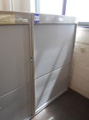 * Flexiform Single Tambour Door Cabinet 1600 x 1000 x 500 Photographs are provided for example