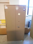 * Heavy Duty Steel secure Double Door Cabinet 1830 x 920 x 450 Photographs are provided for