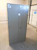 * Heavy Duty Steel secure Double Door Cabinet 1830 x 920 x 450 Photographs are provided for