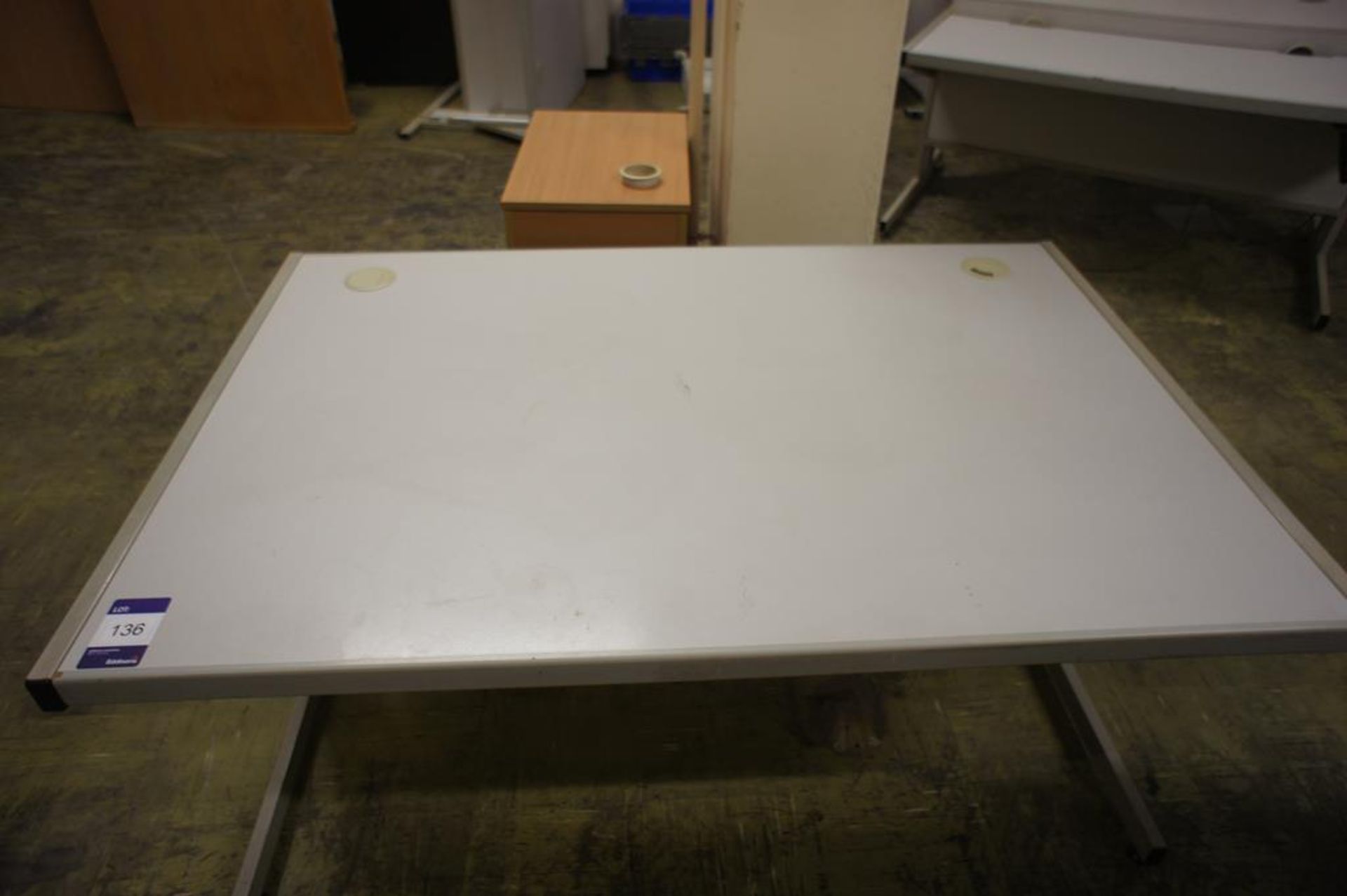 * 5 Data Desk Cantaliver Work Stations 1500x1000mm Photographs are provided for example purposes - Image 19 of 20