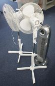 * 3 Various Pedestal Fans Photographs are provided for example purposes only and do not represent