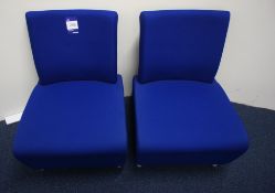 * 2 Upholstered Break-Out Chairs Photographs are provided for example purposes only and do not