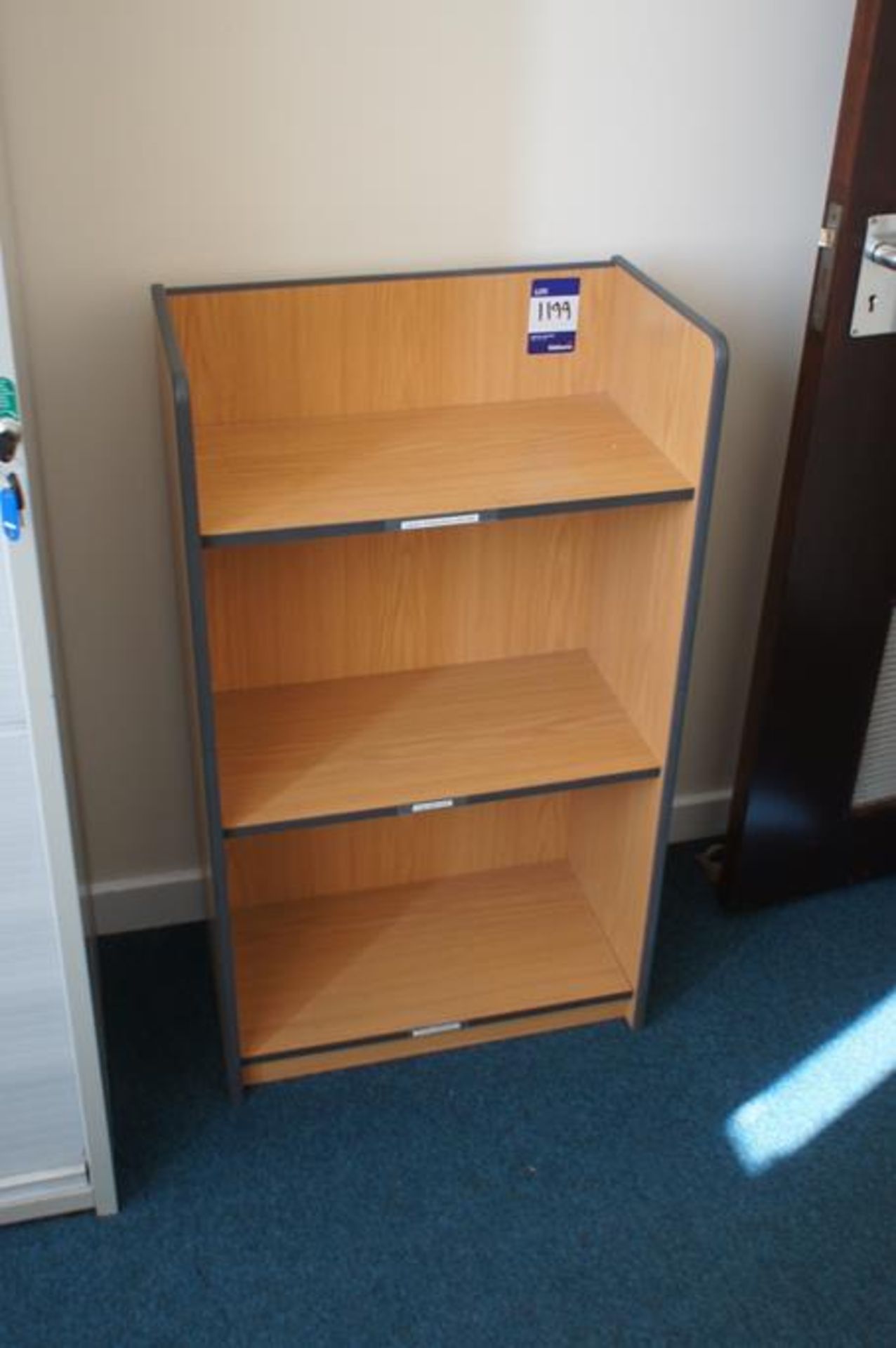 * Oak Effect 3-Tier Open Front Bookcase Photographs are provided for example purposes only and do