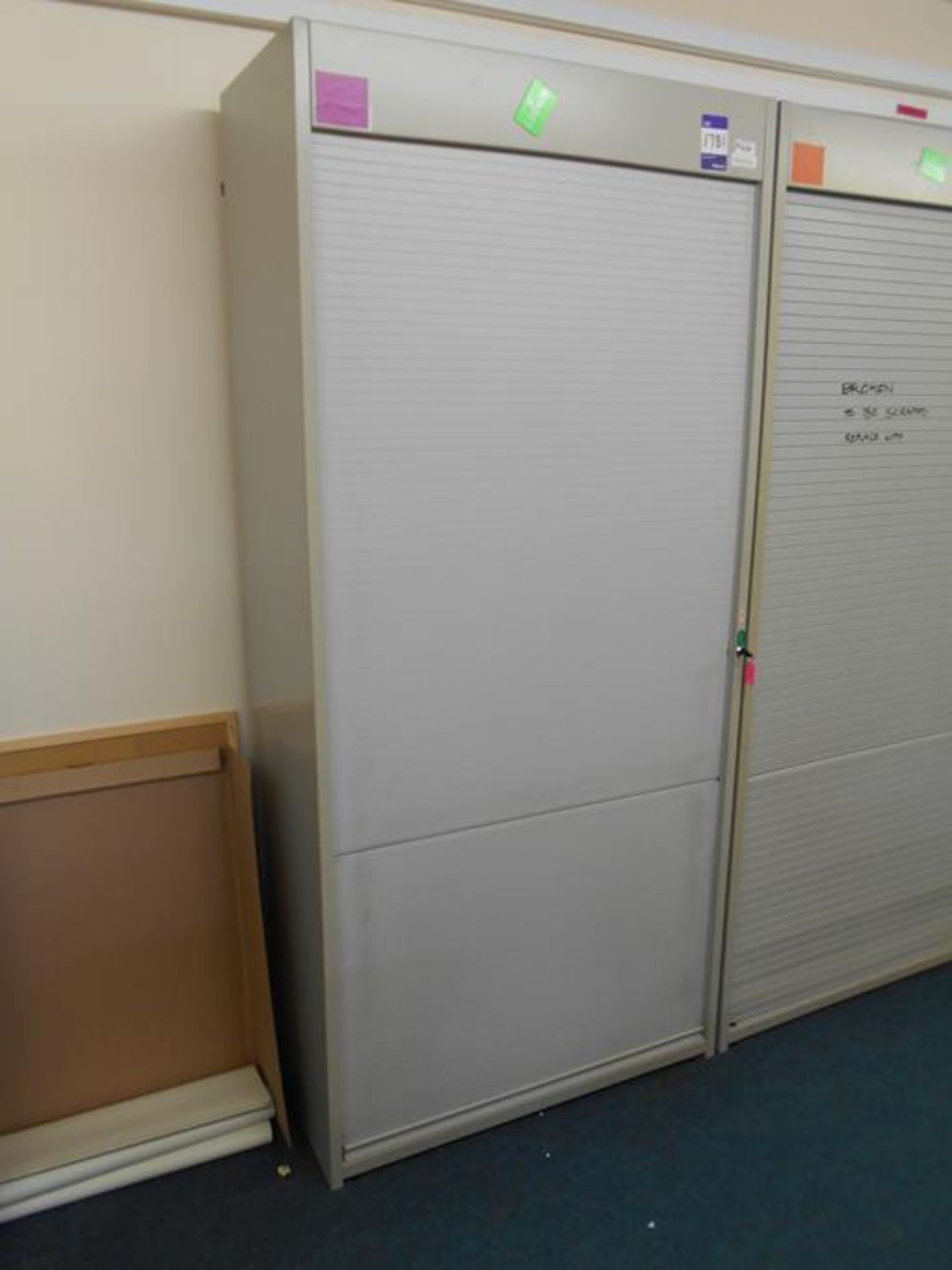 * Flexiform Single Tambour Door Cabinet 2200 x 1000 x 500 Photographs are provided for example