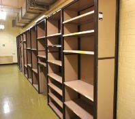 * 9 Bays of Multi Tier Boltless Shelving 2400x1000x420 Photographs are provided for example purposes