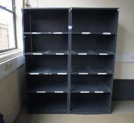 * 2 Bays Steel Bolted Storage Unit, 5 Tier Photographs are provided for example purposes only and do