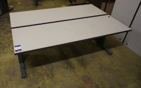 * 3 Low Height Split Table 1600x1030mm Photographs are provided for example purposes only and do not