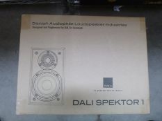 Dali Spektor 1 Bookshelf Speakers (pair) Black Ash