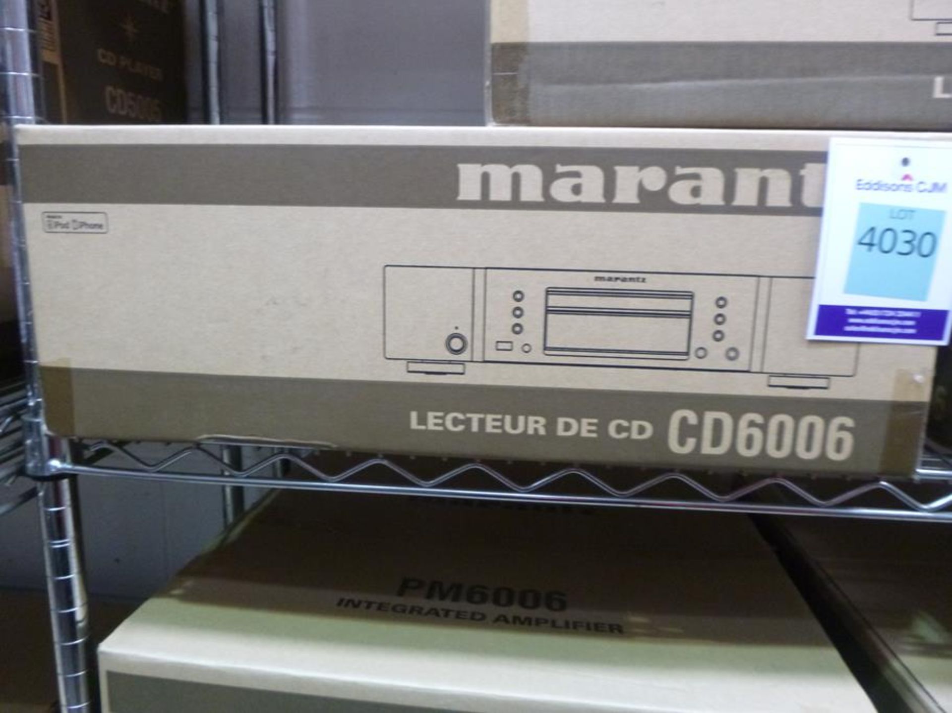 Marantz CD 6006 UK Edition CD Player Black