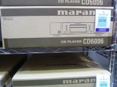 Marantz CD 6006 UK Edition CD Player Black