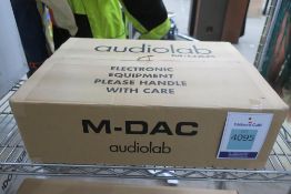 Audiolab M-Dac Aluminium Black