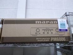 Marantz PM 6006 UK Edition Integrated Stereo Amplifier Silver