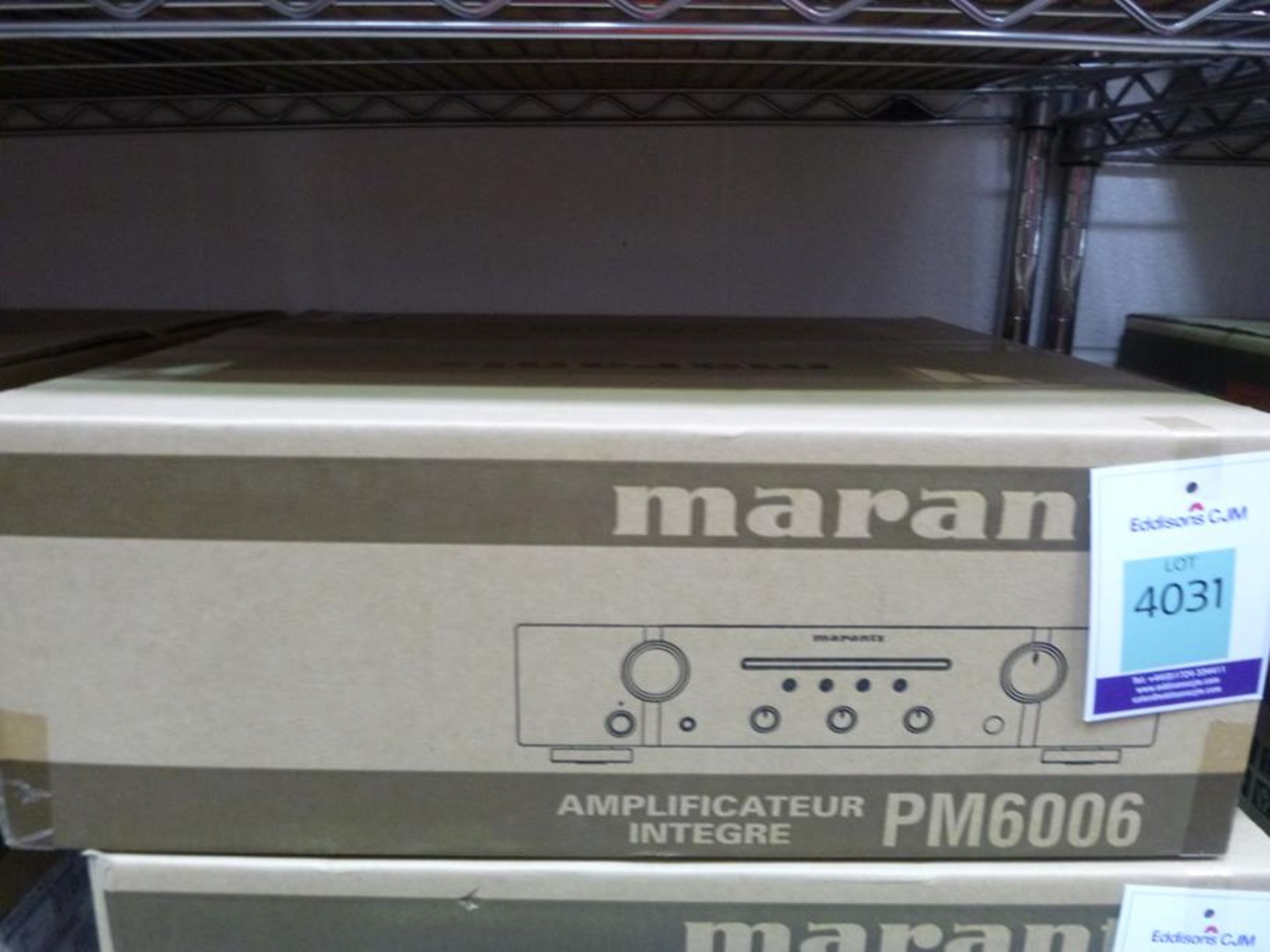 Marantz PM 6006 UK Edition Integrated Stereo Amplifier Silver