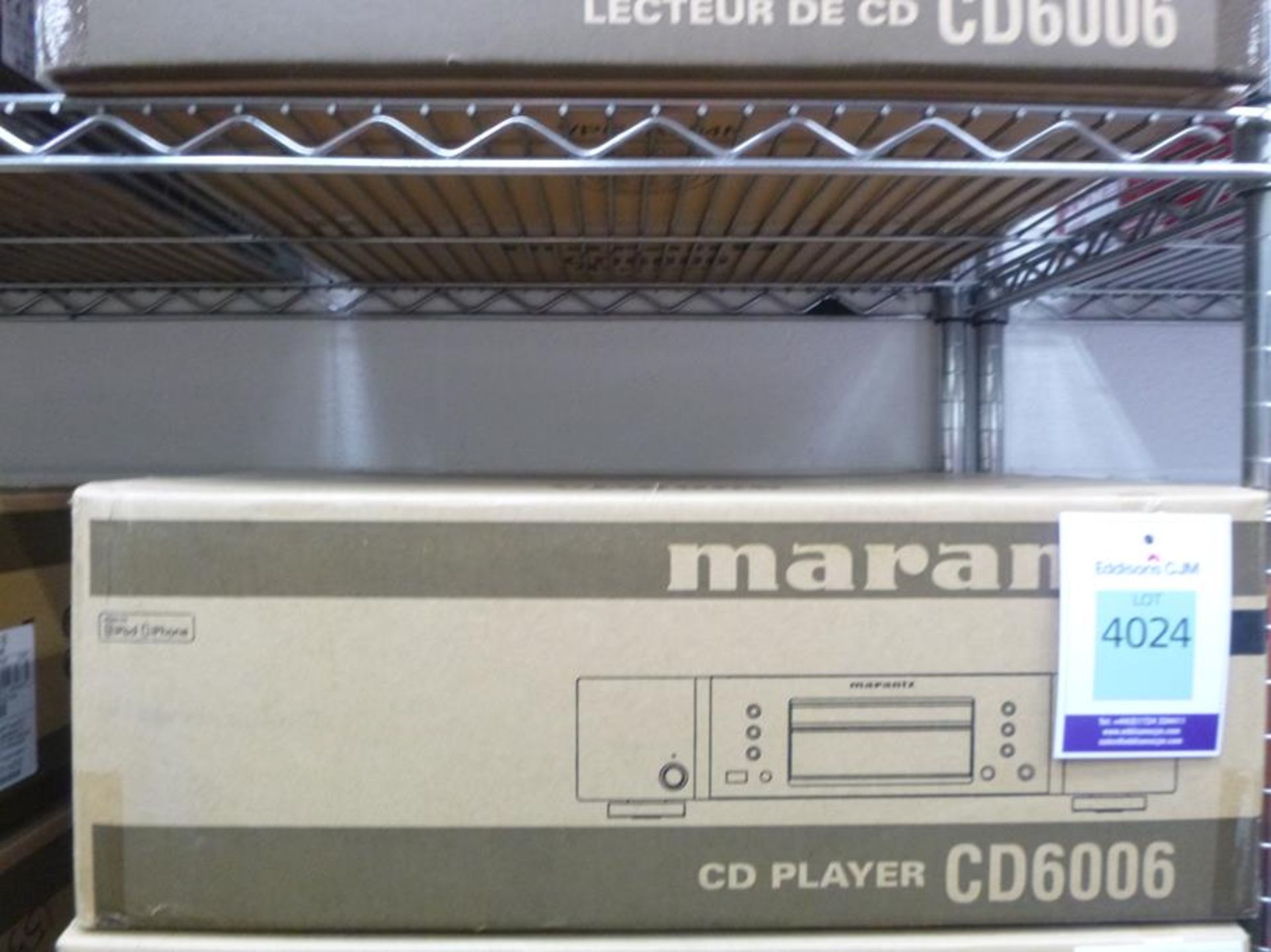 Marantz CD 6006 UK Edition CD Player Black