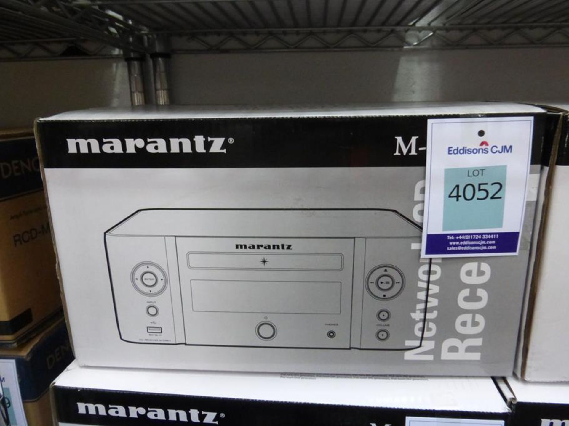 Marantz M-CR611 Network CD Receiver 'Melody Media Player' Silver