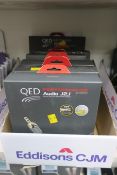 6 x QED Reference/Performance Cables