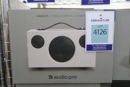 Audio Pro Addon T3 Portable Wireless Loudspeaker White