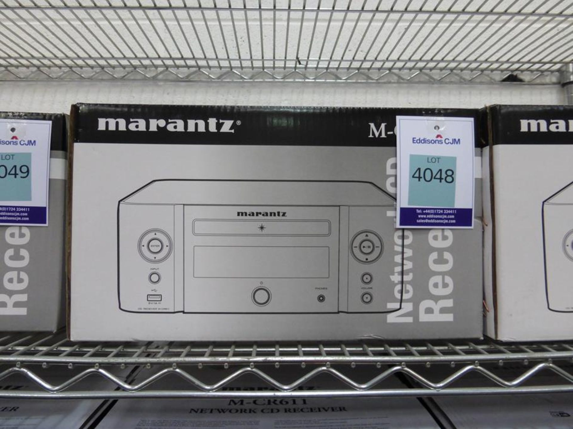 Marantz M-CR611 Network CD Receiver 'Melody Media Player' Silver