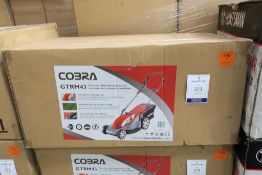 New Boxed Cobra Electric Lawnmower