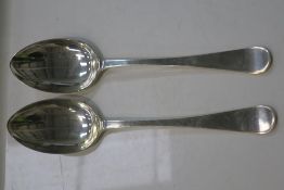 A pair of Edward VII Old English Pattern Tablespoons