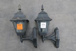 2 x Decorative Outdoor Lights