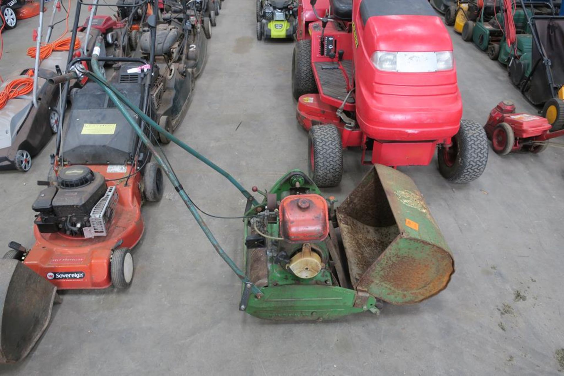 A Petrol Cylinder Mower