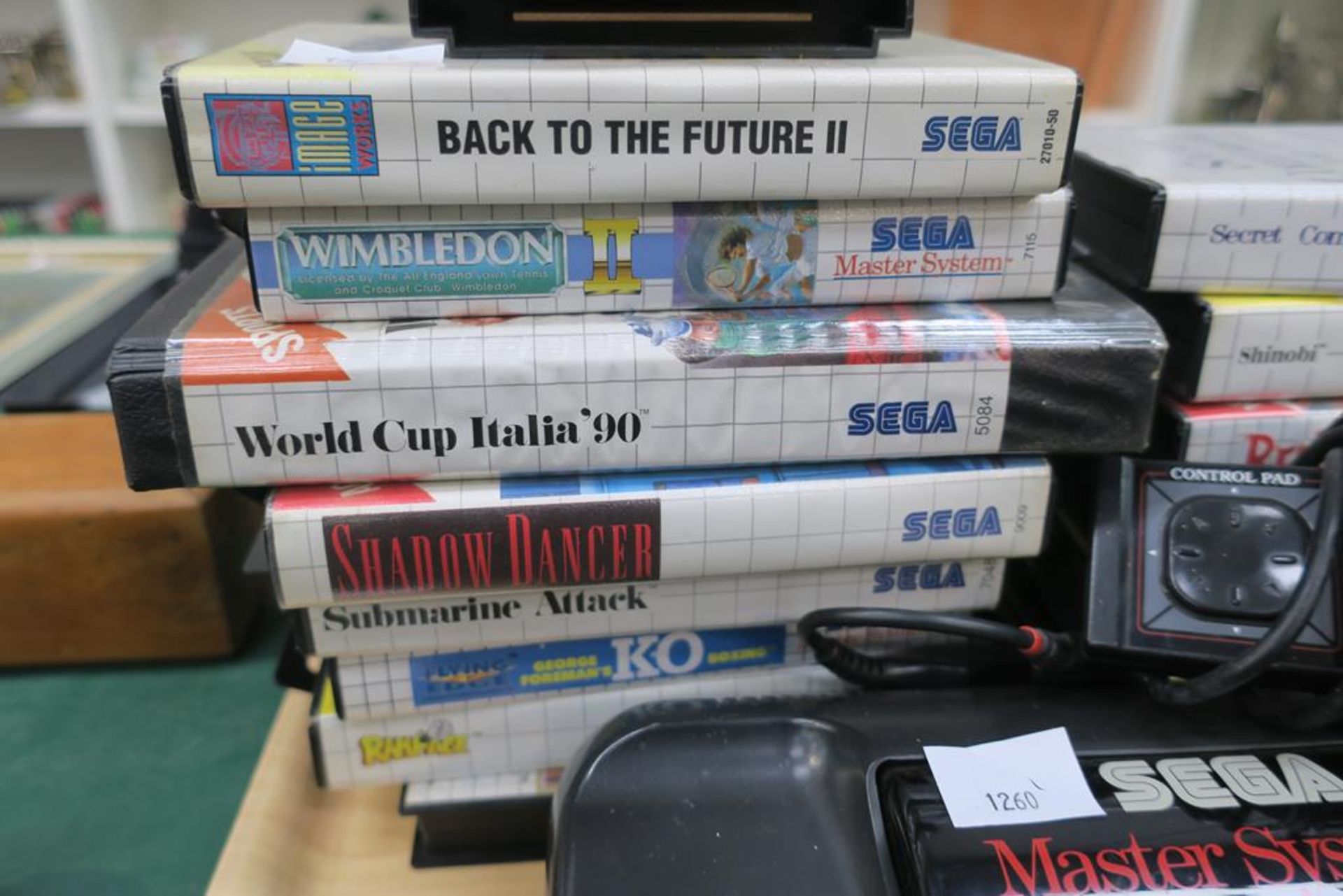 Sega Master System II with Control Pad and Games - Image 3 of 5