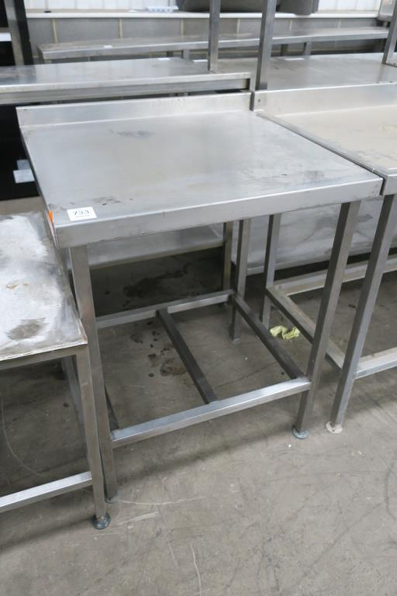 S/Steel Preparation Unit with Splashback