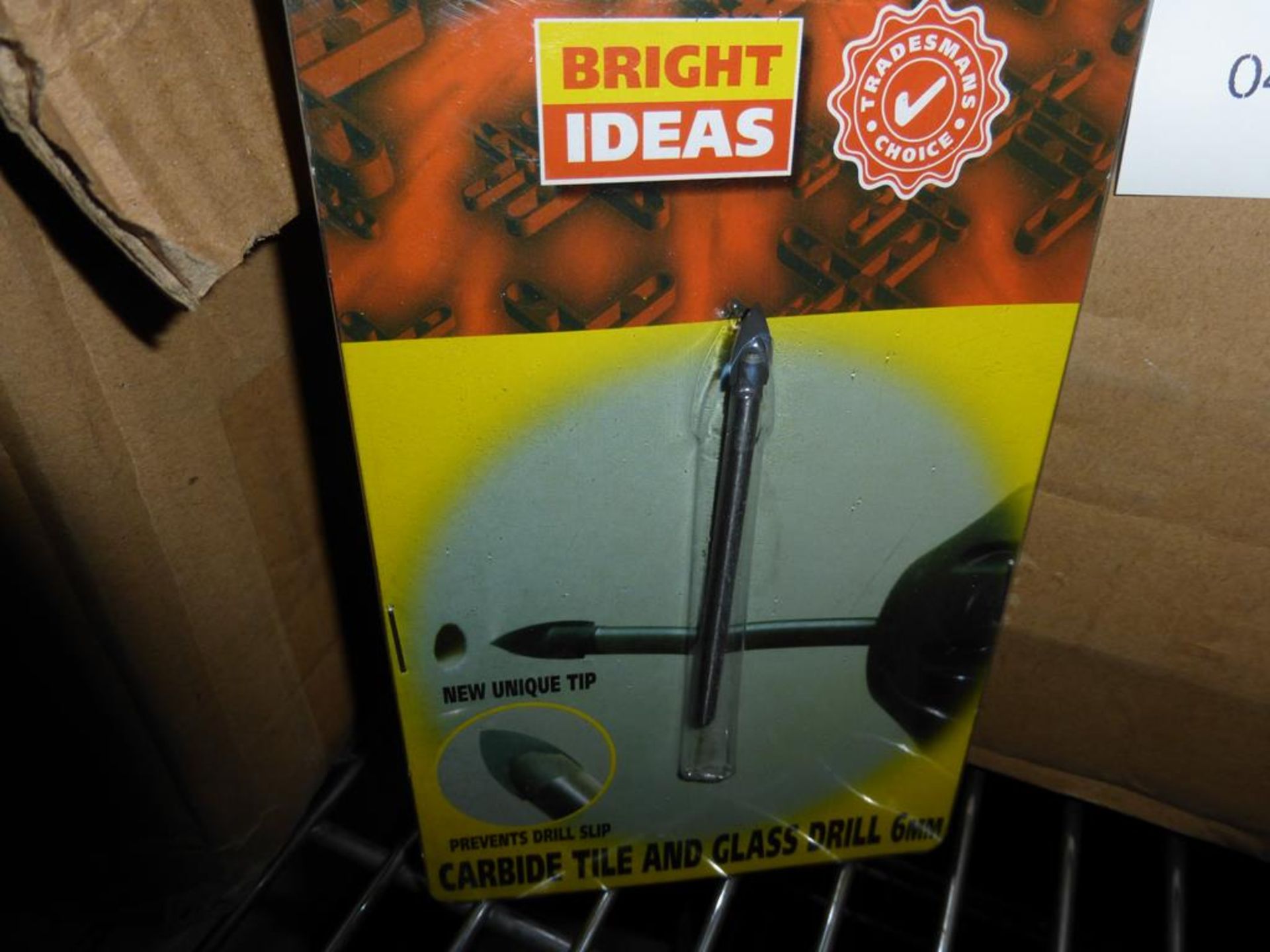 Approx 400 (8 small boxes) Bright Ideas Carbide Tile and Glass Drills 6mm - Image 2 of 2