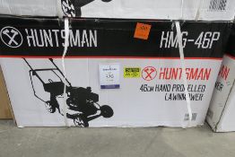 New Boxed Huntsman Hand Propelled Lawnmower