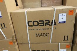 New Boxed Cobra Petrol Powered Push Propelled Lawnmower