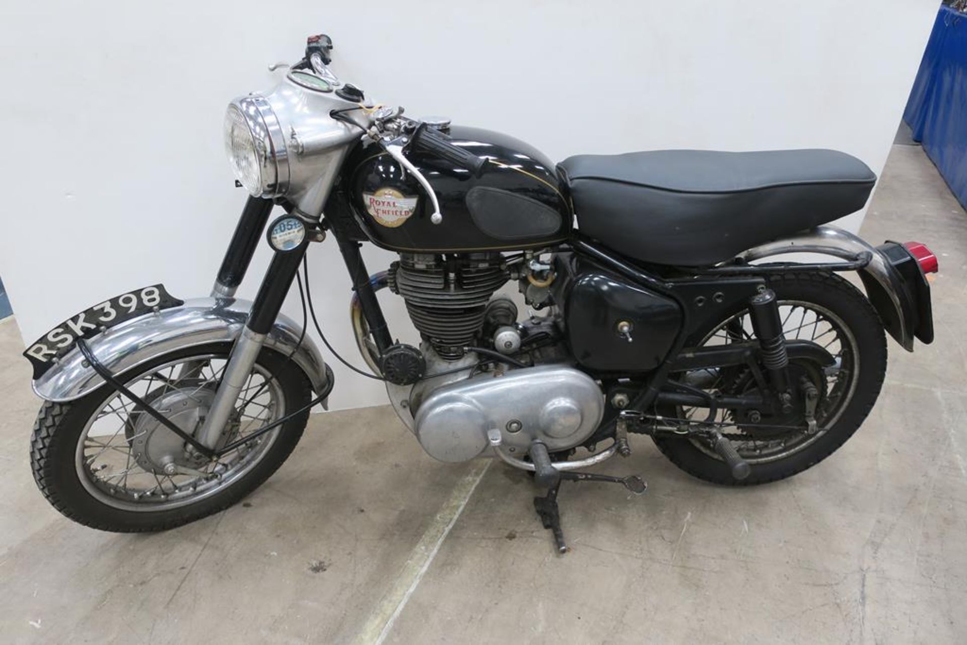 A Royal Enfield Motorcycle