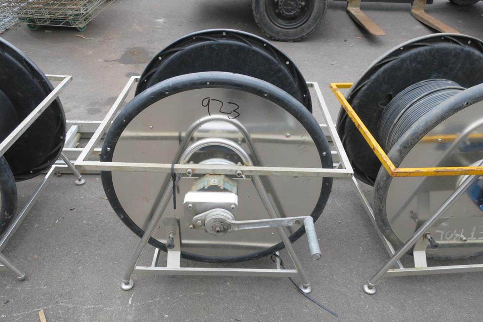 Stainless Steel Framed Wire Reel and Wire