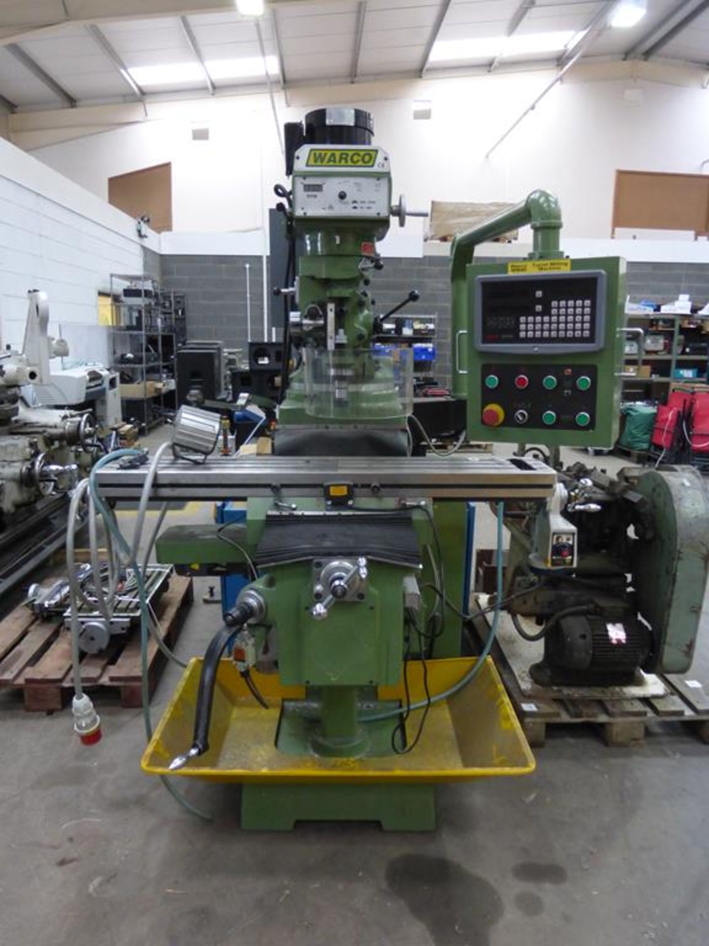 A Warco Turret Milling Machine