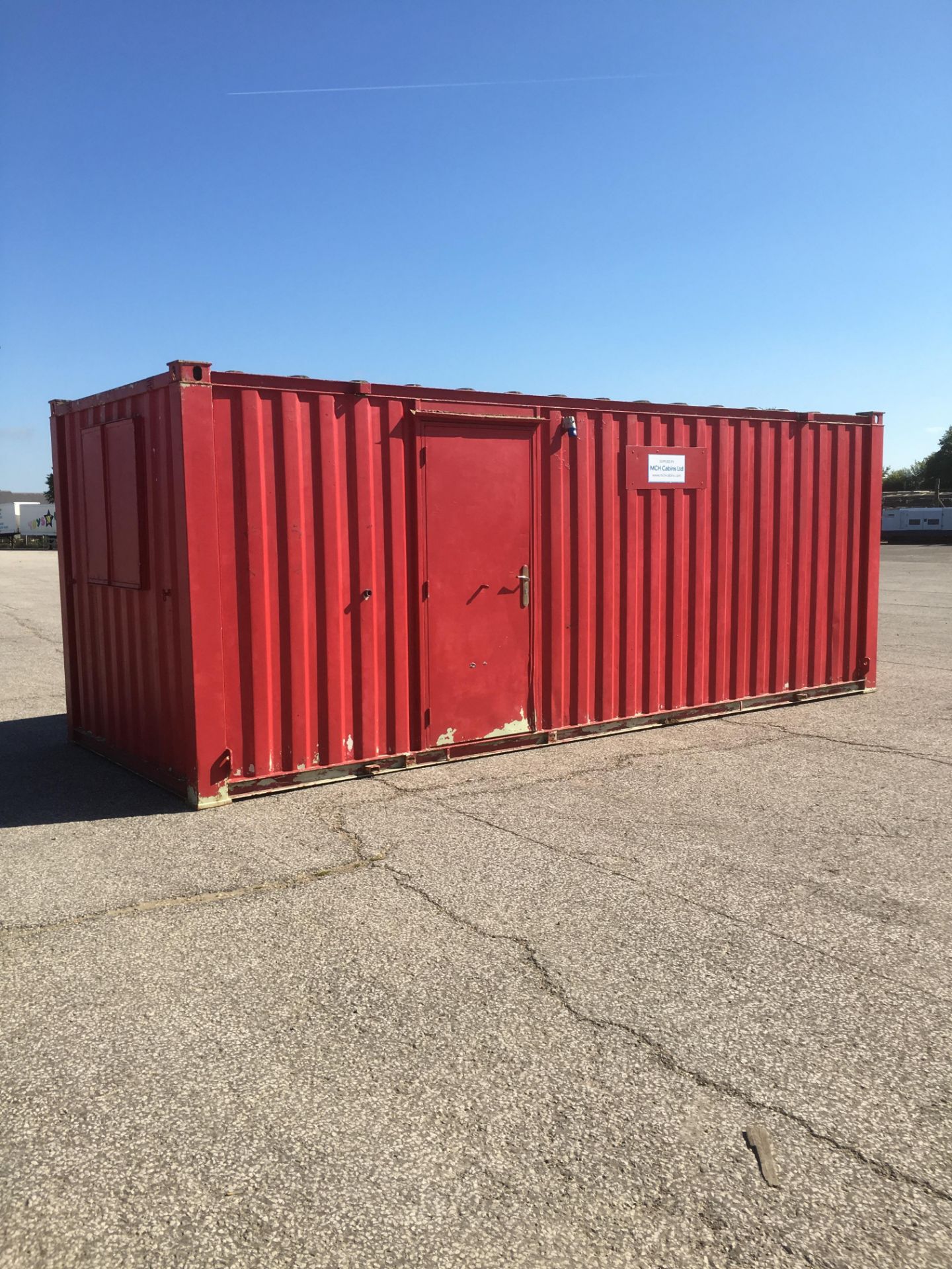 20' Steel Vandal Proof Site Office