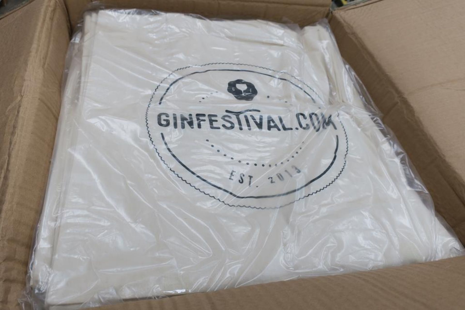 A Box of Branded Cotton Bags