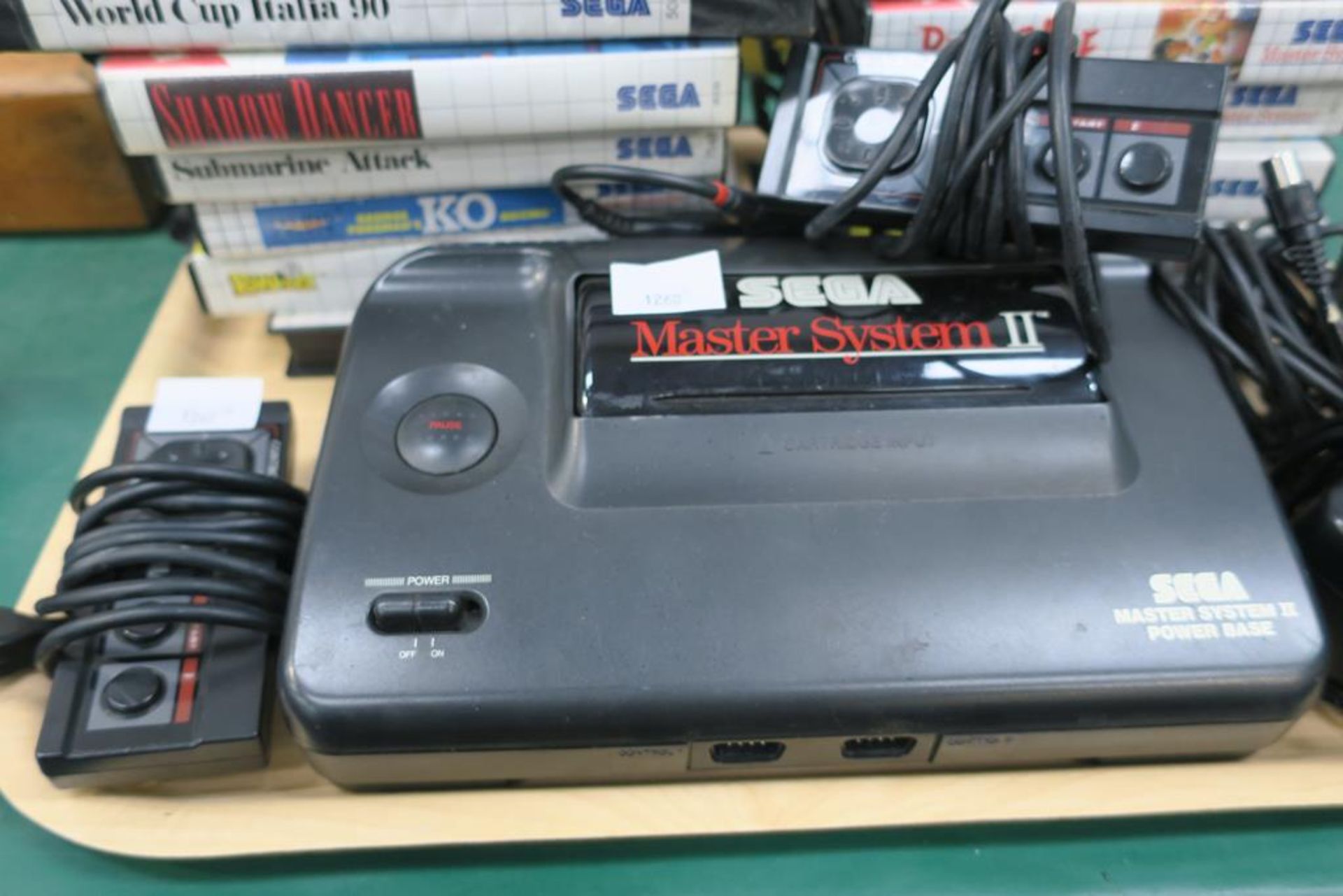 Sega Master System II with Control Pad and Games - Image 2 of 5