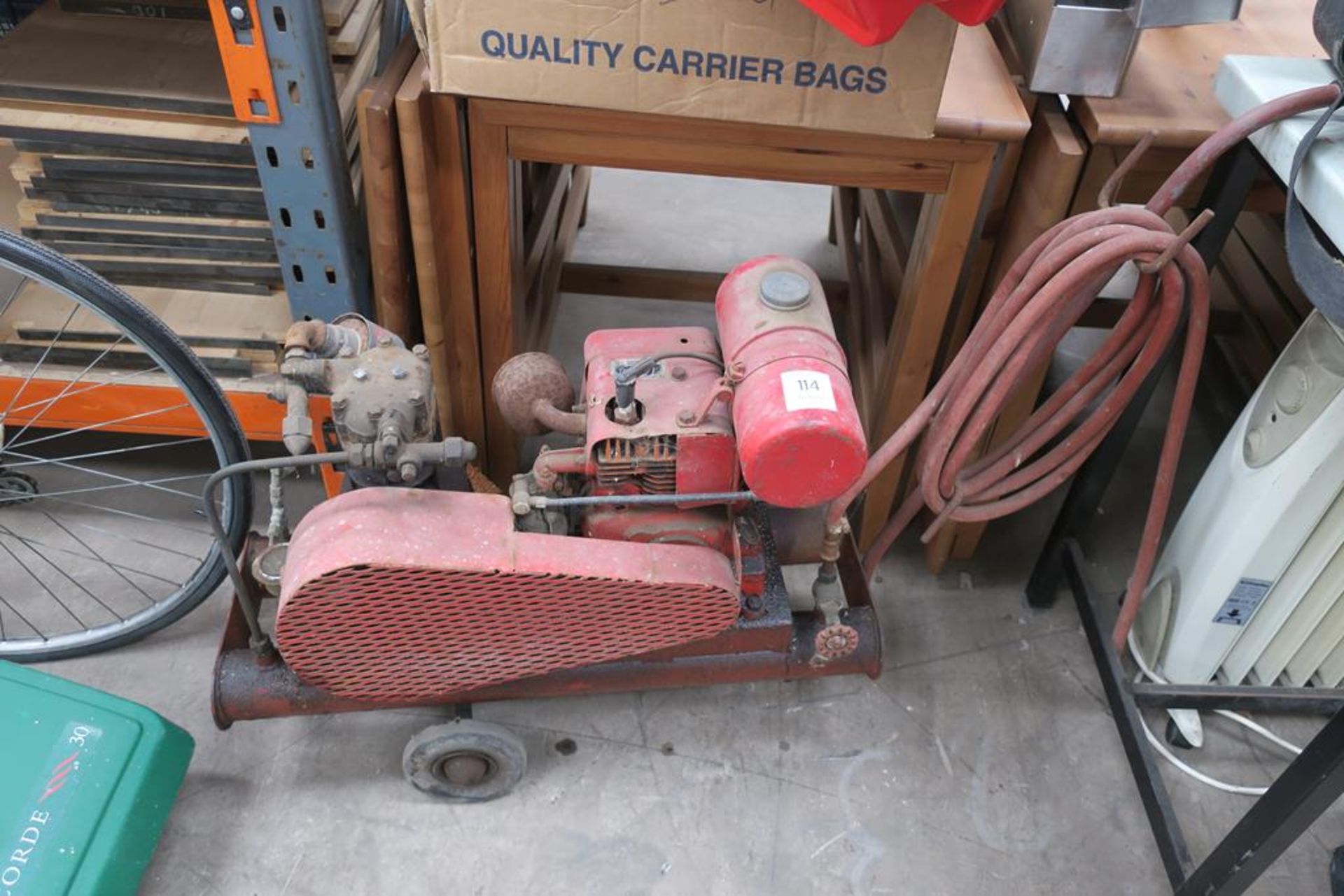 Villiers Vintage Air Compressor