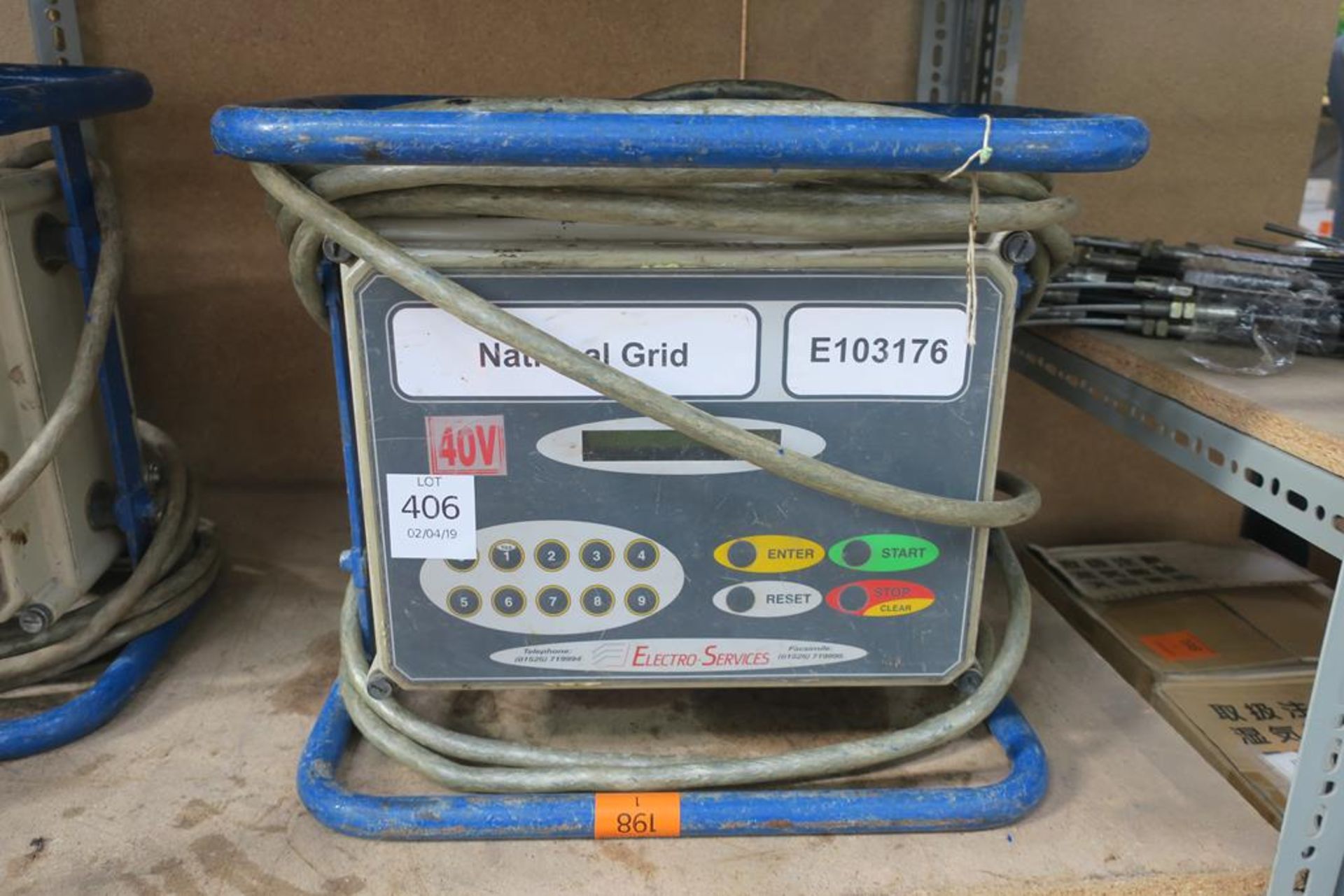 * An Electro Services E103176 Electro Fusion Welder