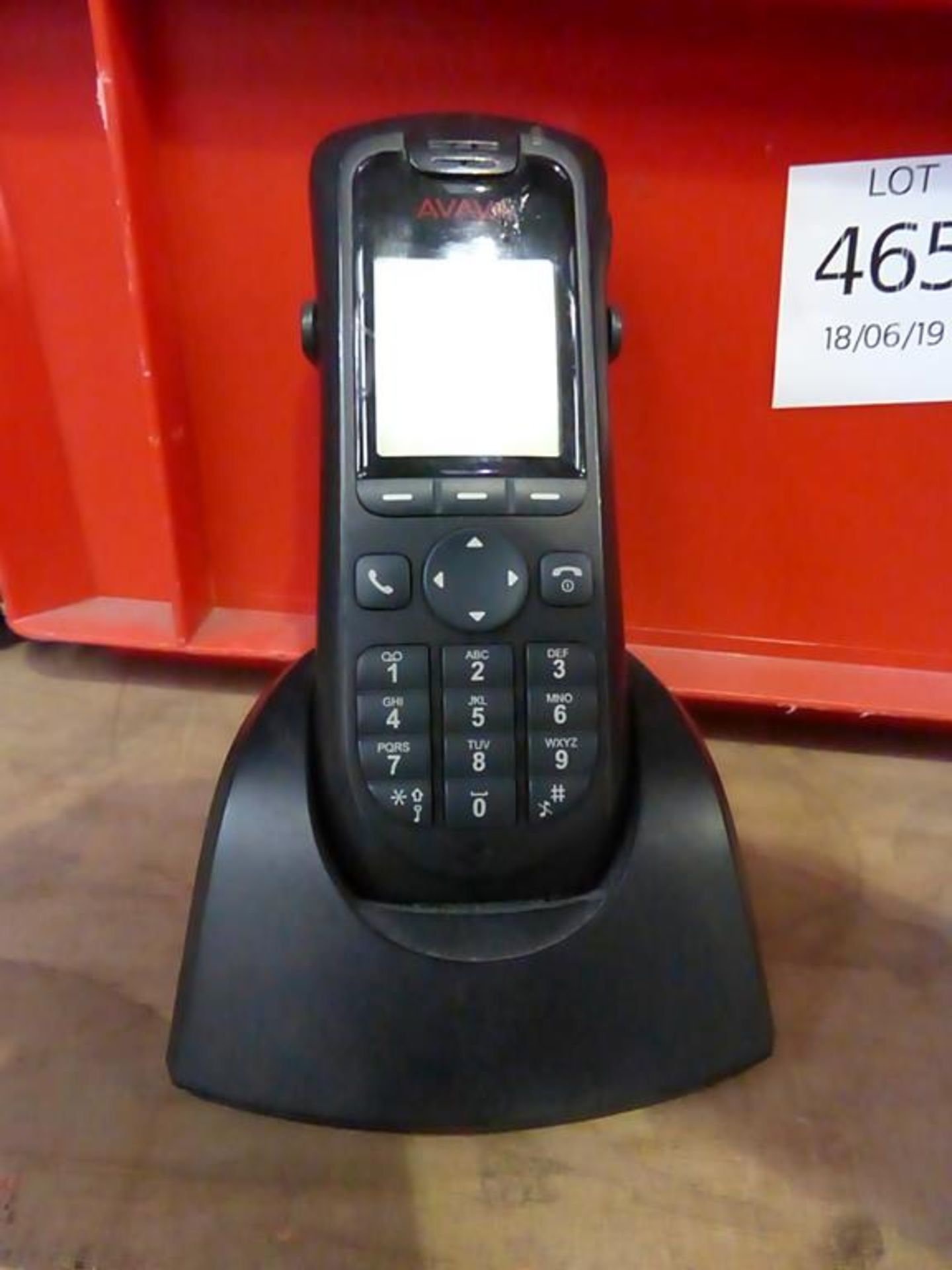 12 x Avaya DC3 Phones & Charges - Image 2 of 2