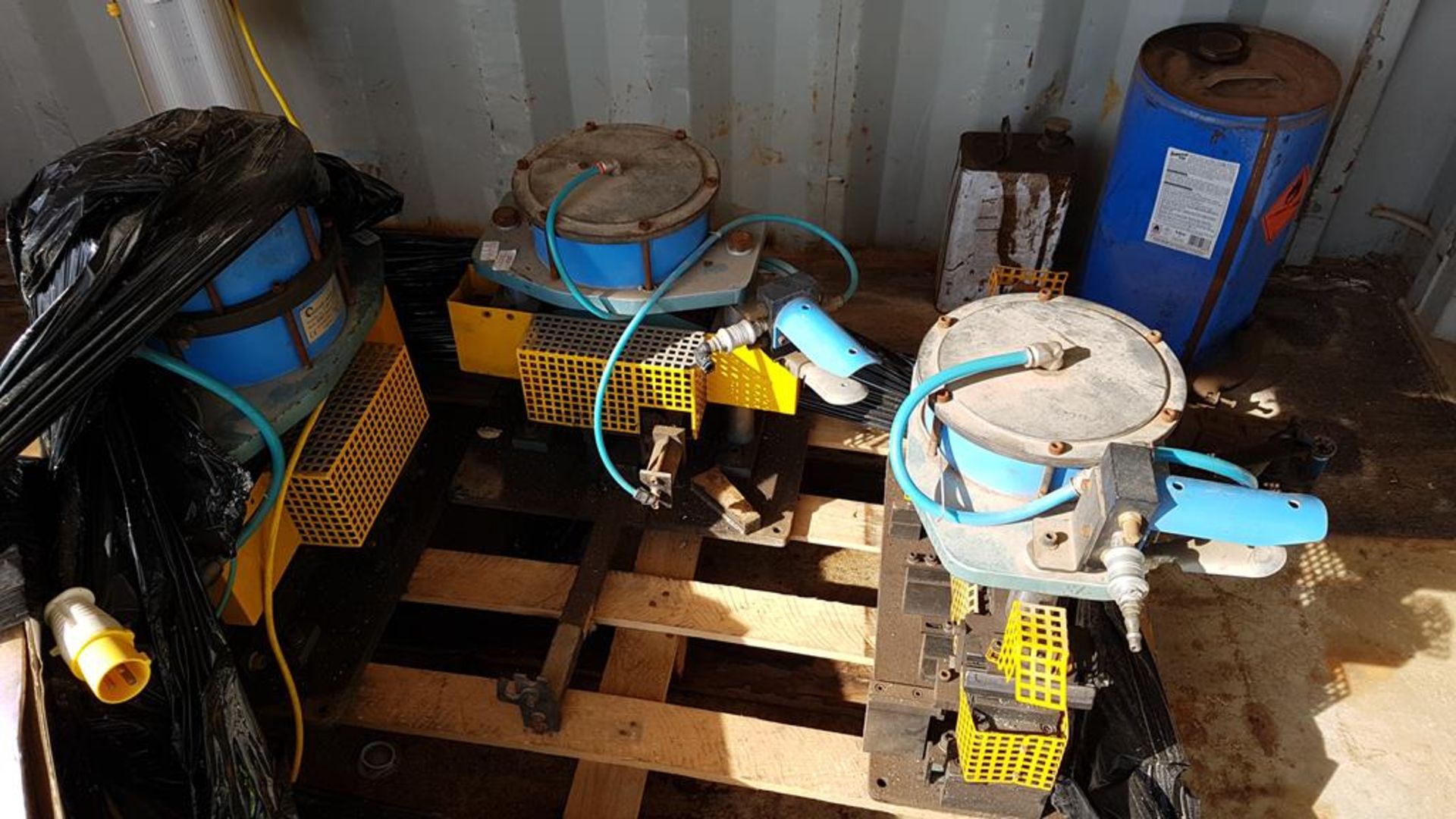 3 x Shoham Comar Hydraulic Pressing Tools.
