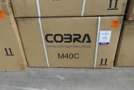 New Boxed Cobra Petrol Powered Push Propelled Lawnmower