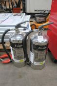 2 x Foam Fire Extinguishers