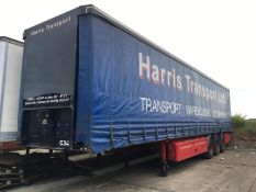 2005 M&G Curtain Side Trailer