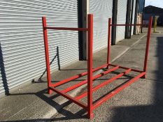 Stackable Pallet Racking 1 x Red