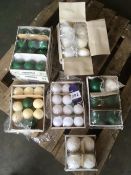 Mixed Lot of Ball Candles
