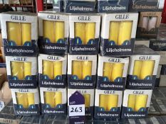 Liljeholmens Gille Candles Yellow