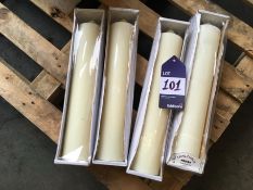 Chapel Candles 400/80 Ivory