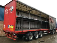 2012 M&G/Micra Double Deck Curtain Side Trailer