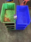 8 x Plastic Storage Bins